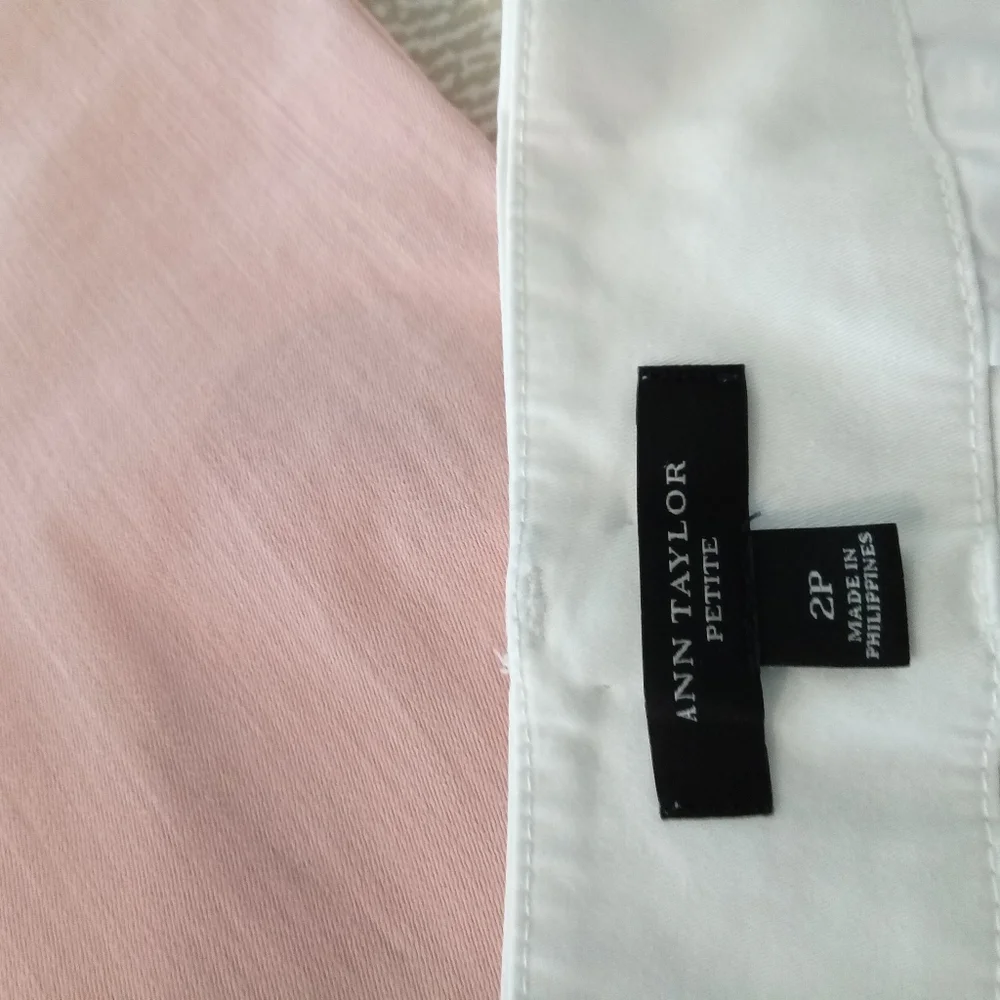 Ann Taylor Petite Size 2 P. Women's White Casual Shorts